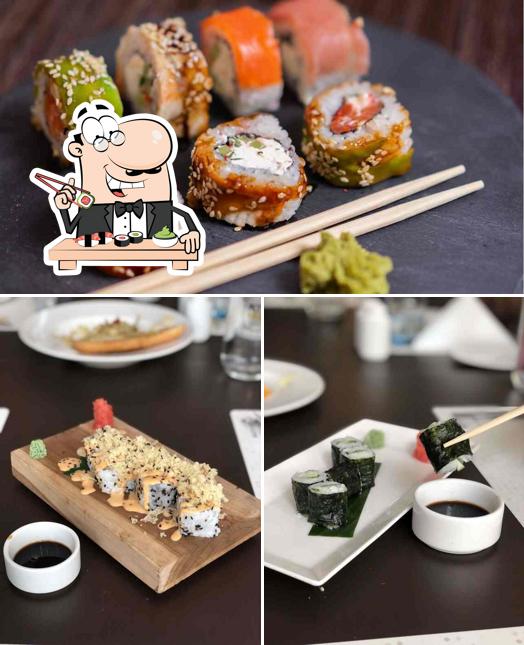 Get different sushi options