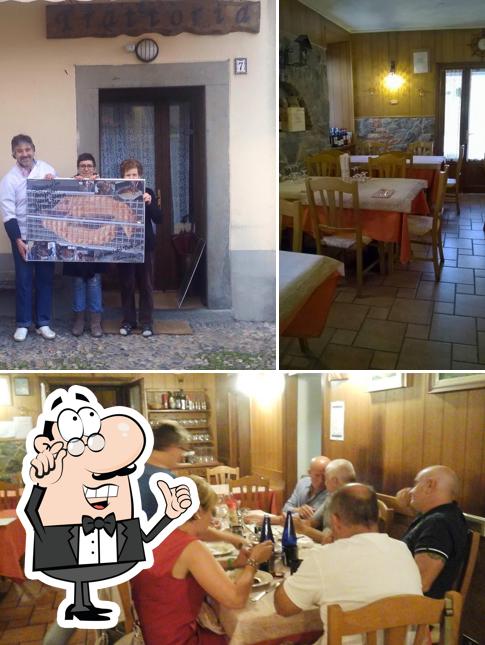 Gli interni di Trattoria Bell'Om
