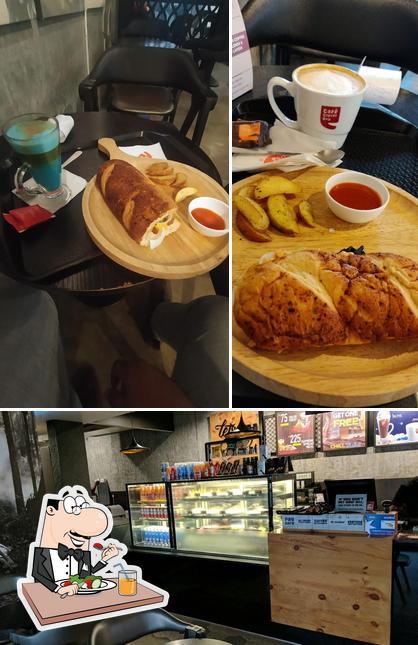 Food at Café Coffee Day