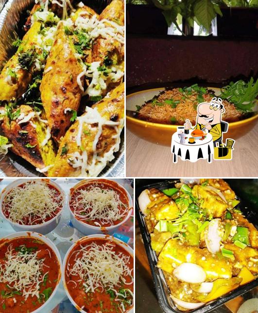 Food at Bambaiya Tadka