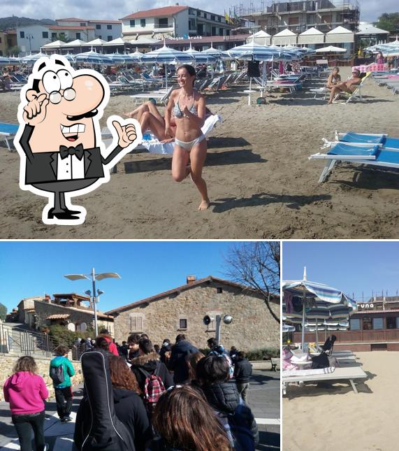 Dai un'occhiata agli interni di Bagno Bruna