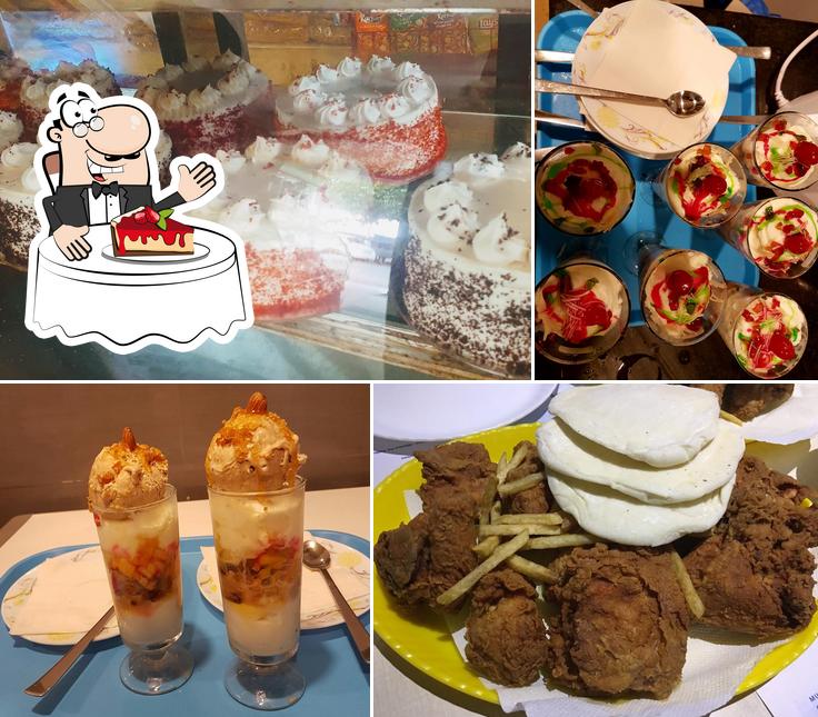Enjoy one of the sweet dishes