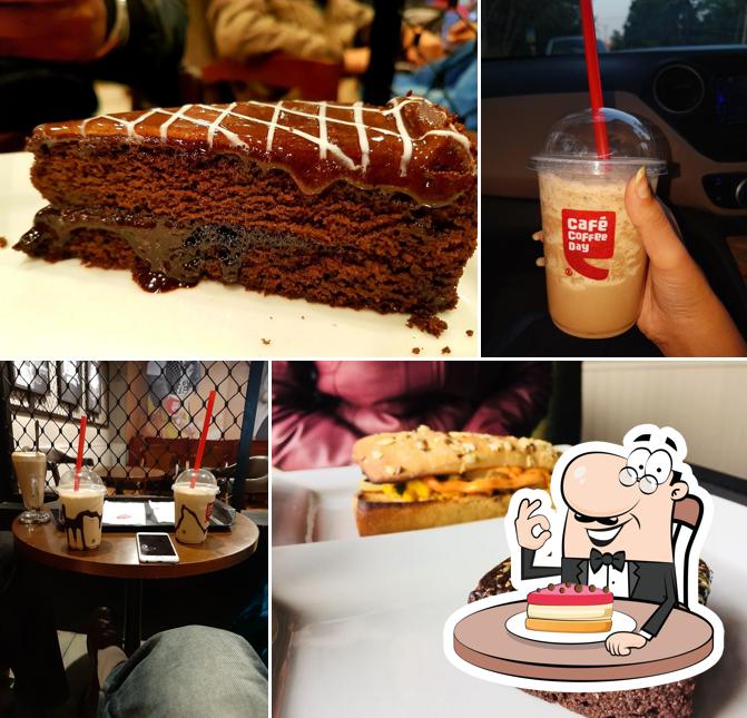Cheesecake at Café Coffee Day