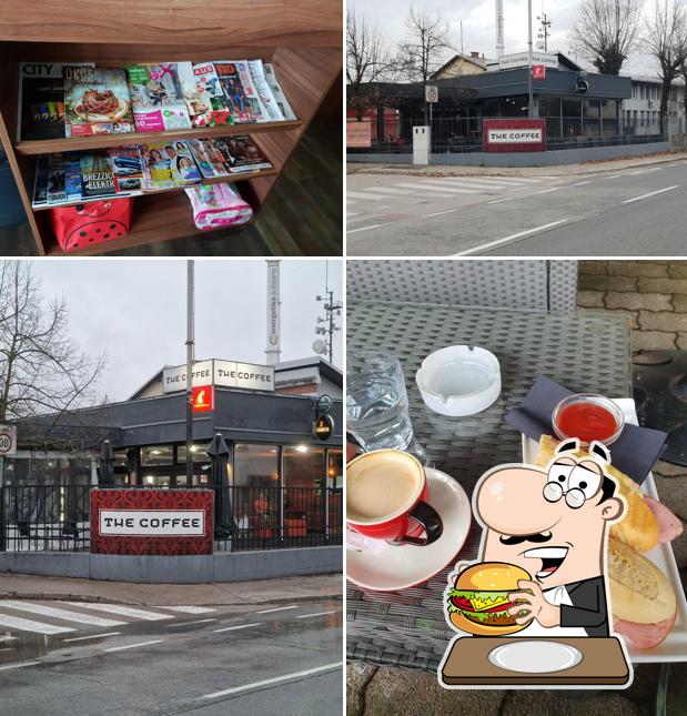 Prenditi un hamburger a THE COFFEE