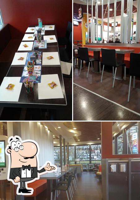 Dai un'occhiata agli interni di McDonald’s