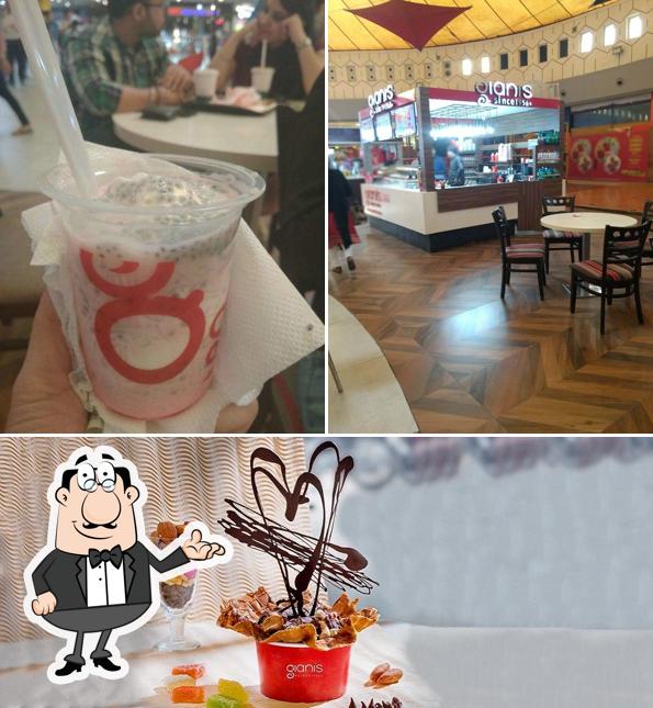 The interior of Giani's