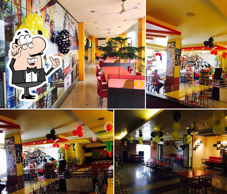 The interior of Hotel Gopal and Restaurant Kangra