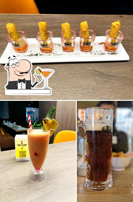 Pick a drink from the menu