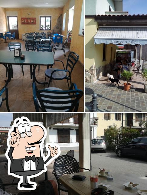 Gli interni di Bar-Bun Cafè