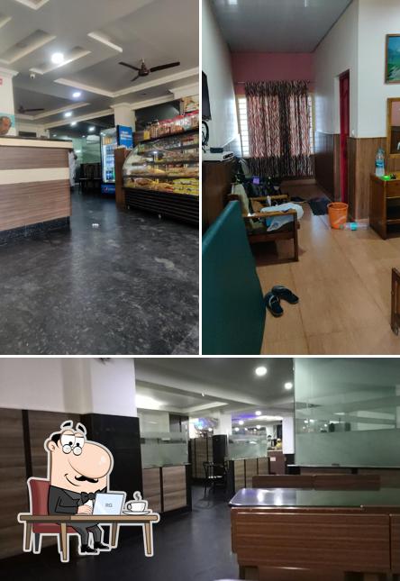 The interior of Hotel Crown
