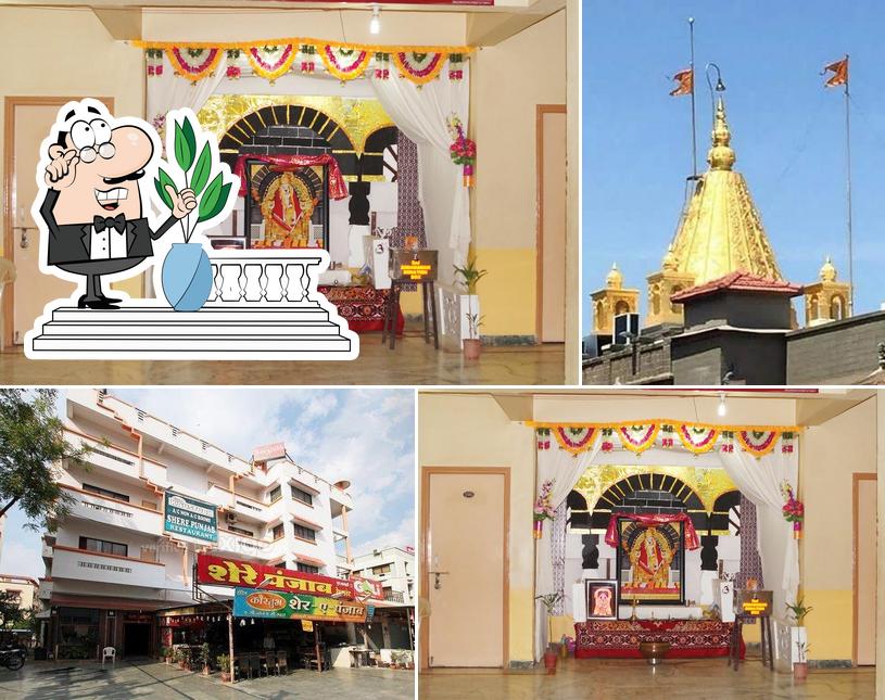 The exterior of Hotel Kaustubh Shirdi