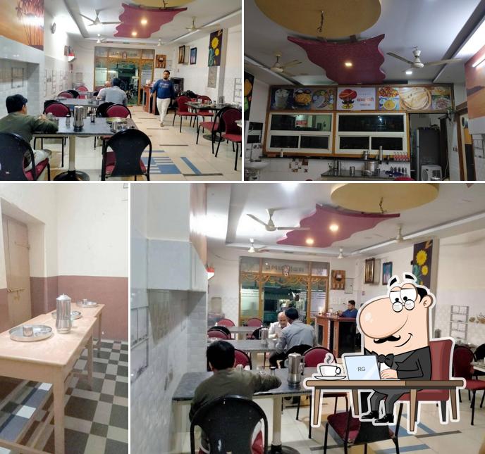 Check out how Marvadi Bhojanalaya looks inside