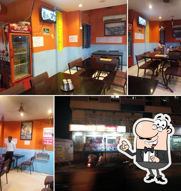 The interior of Rusi Family Restaurant