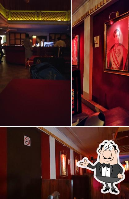 Take a seat at one of the tables at Tavern