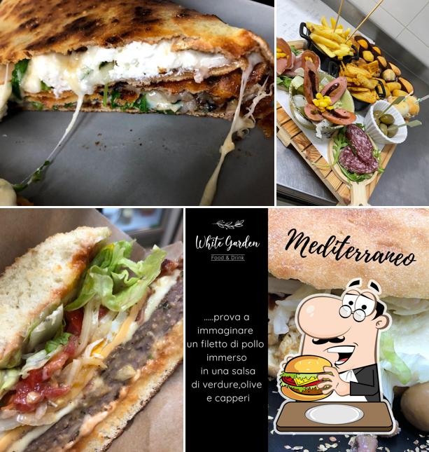 Gli hamburger di White garden/crema&cioccolato potranno incontrare i gusti di molti