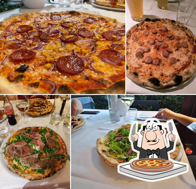 Prenditi tra le molte varianti di pizza