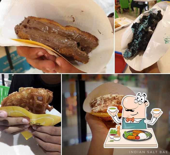 Food at The Belgian Waffle Co
