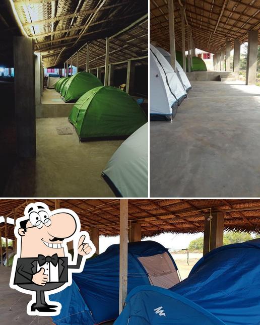 See the pic of Shaiva Tent Caffe Gokarna