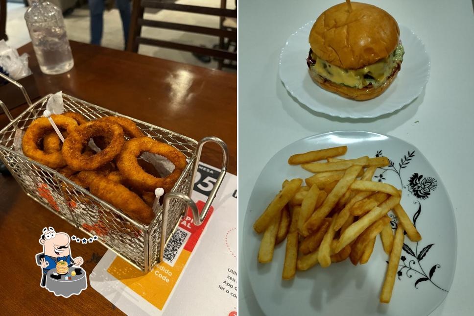 Platos en Chicago Burguers