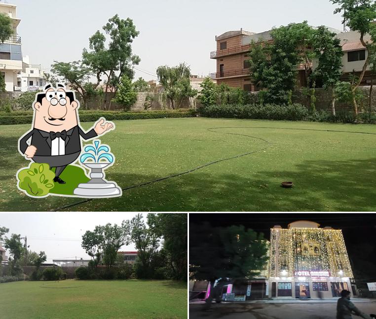 Check out how Hotel Mahaveer International - Best Hotel, Restaurant, Bar, Banquet Hall In Nagaur looks outside