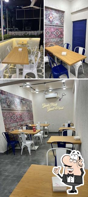 The interior of Miya Kebabs