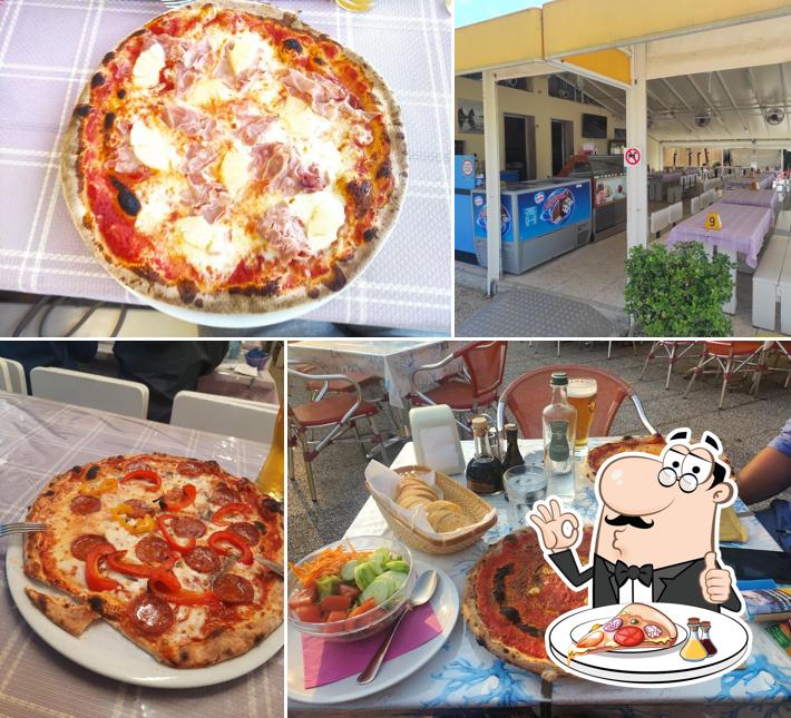 Scegli tra le molte varianti di pizza