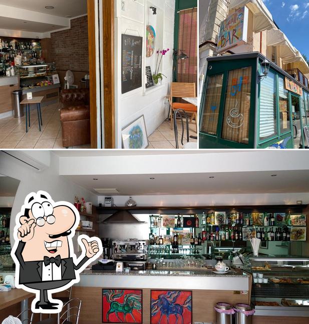 Gli interni di Bar Acquerelli