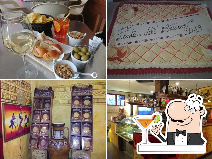 La bevanda e cibo del ristorante