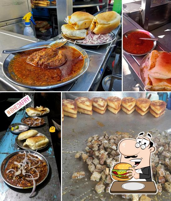 Order a burger at Anil Khima Patice
