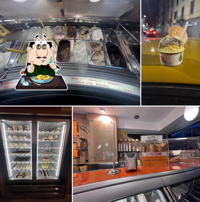 Platti al Gelateria Nuova Ciao
