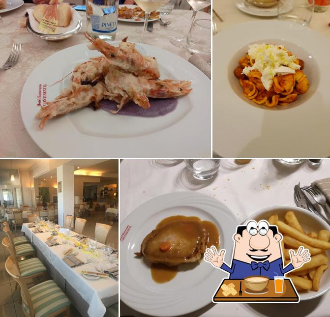 Cibo al Hotel Ristorante Continental