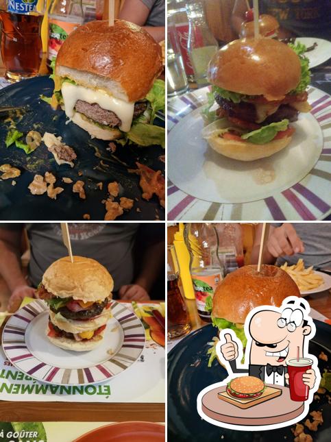 Ordina un hamburger a Le Sayonara