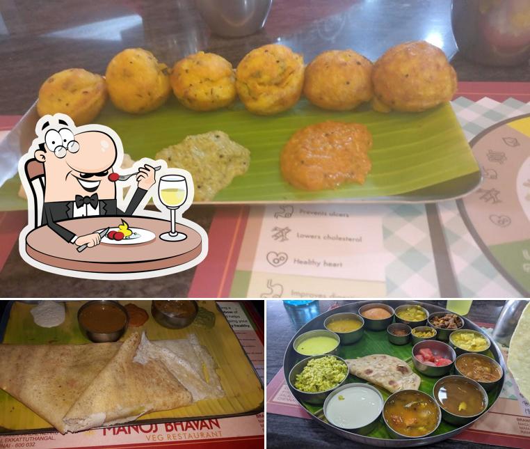 Meals at MANOJ BHAVAN VEG RESTAURANT