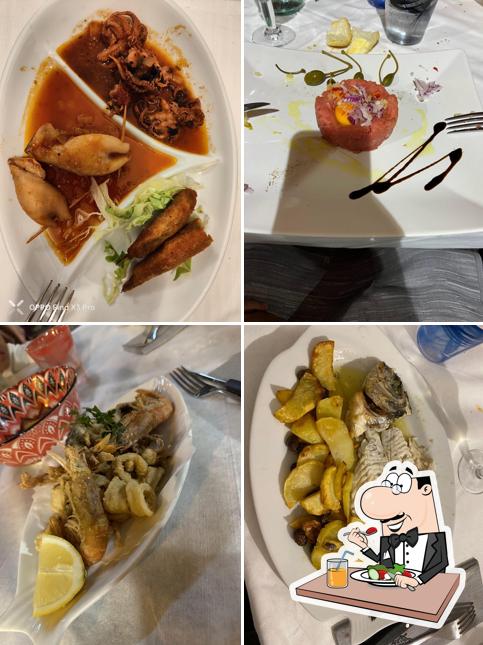 Cibo al Ristorante Au Caruggiu