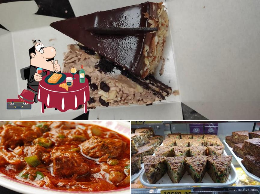 The Royal Bake n Chills provides a variety of desserts
