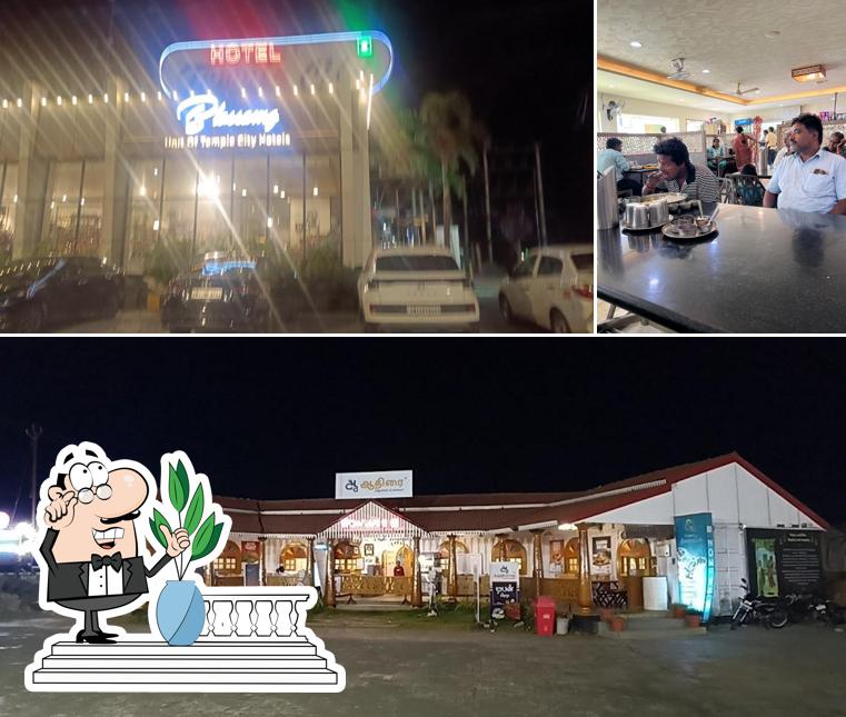 This is the photo displaying exterior and interior at Temple city hotel