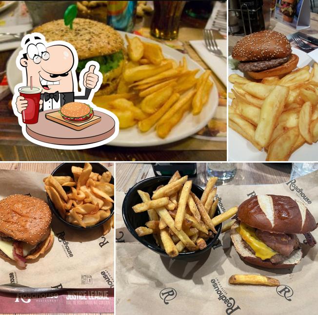 Ordina un hamburger a ROADHOUSE RESTAURANT ORIO AL SERIO