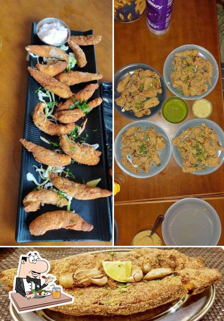 Food at The Kinara Bar & Restaurant