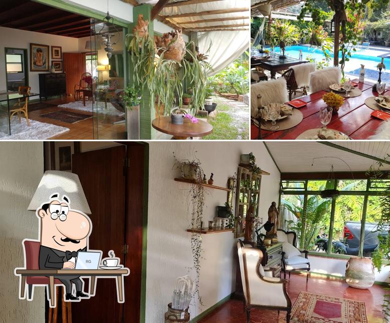 Veja imagens do interior do Quintal Gastrônomico
