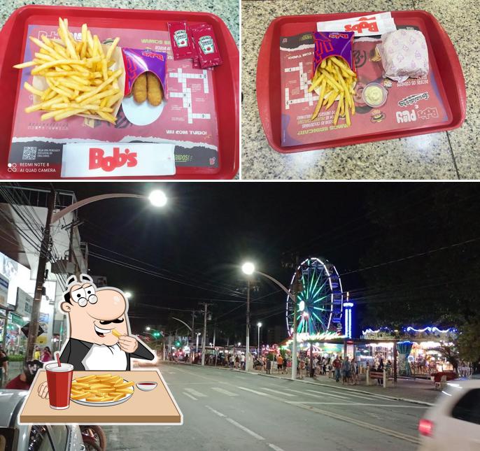 Batata frita em Bob's Burger - Rua Caldas Novas