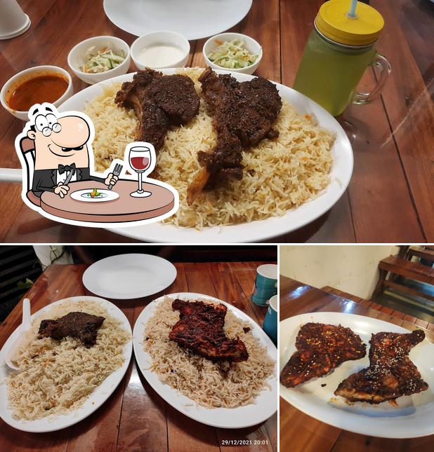 Meals at Farsi Arabic Cafe