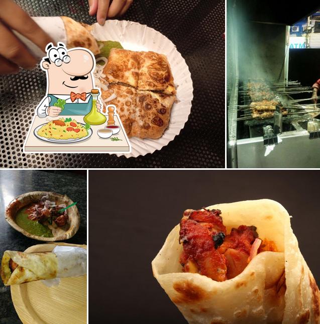 Food at Khan Saheb Grills and Rolls