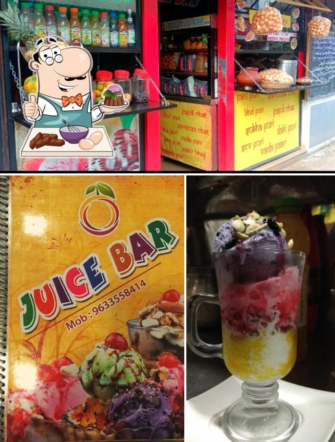 Order one of the sweet dishes