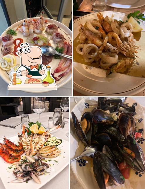 Gli ospiti di Il pugliese Charlie Brown Milano possono avere vari piatti di mare