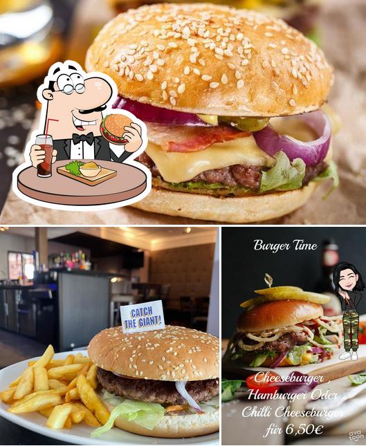 Essayez un hamburger à AmMarkt9