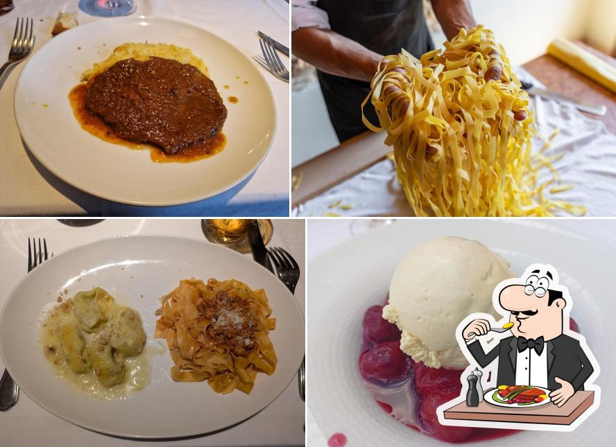 Platti al Trattoria Caprini