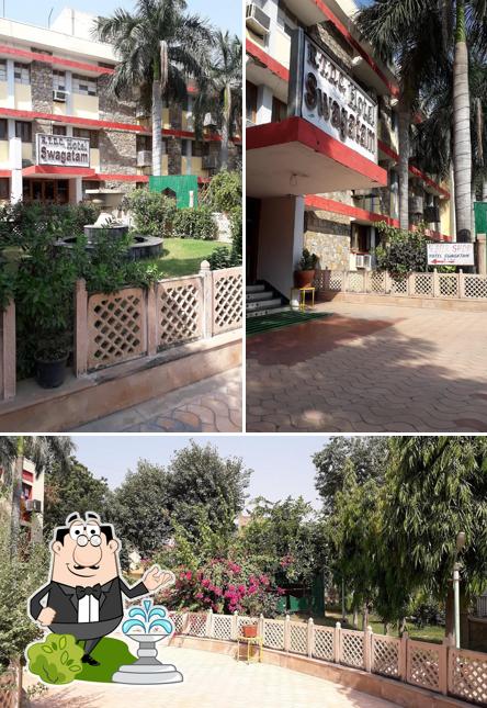 Enjoy the view outside RTDC Hotel Swagatam