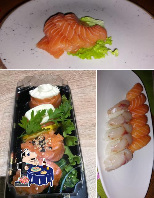 Sashimi al BAMBUS SUSHI ORIENTALE