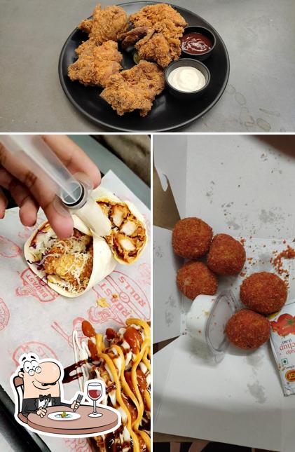 Food at Broast N Rolls