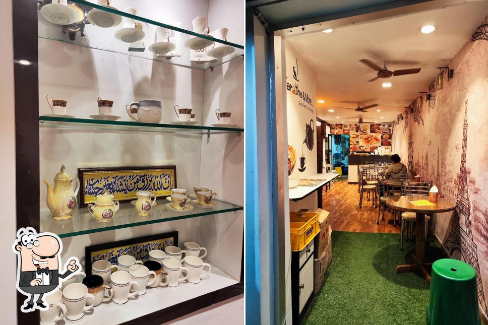 The interior of Chai Paratha & More